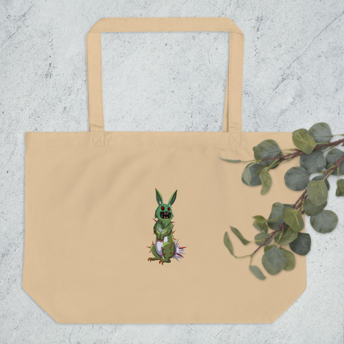 Bramblebun Large organic tote bag