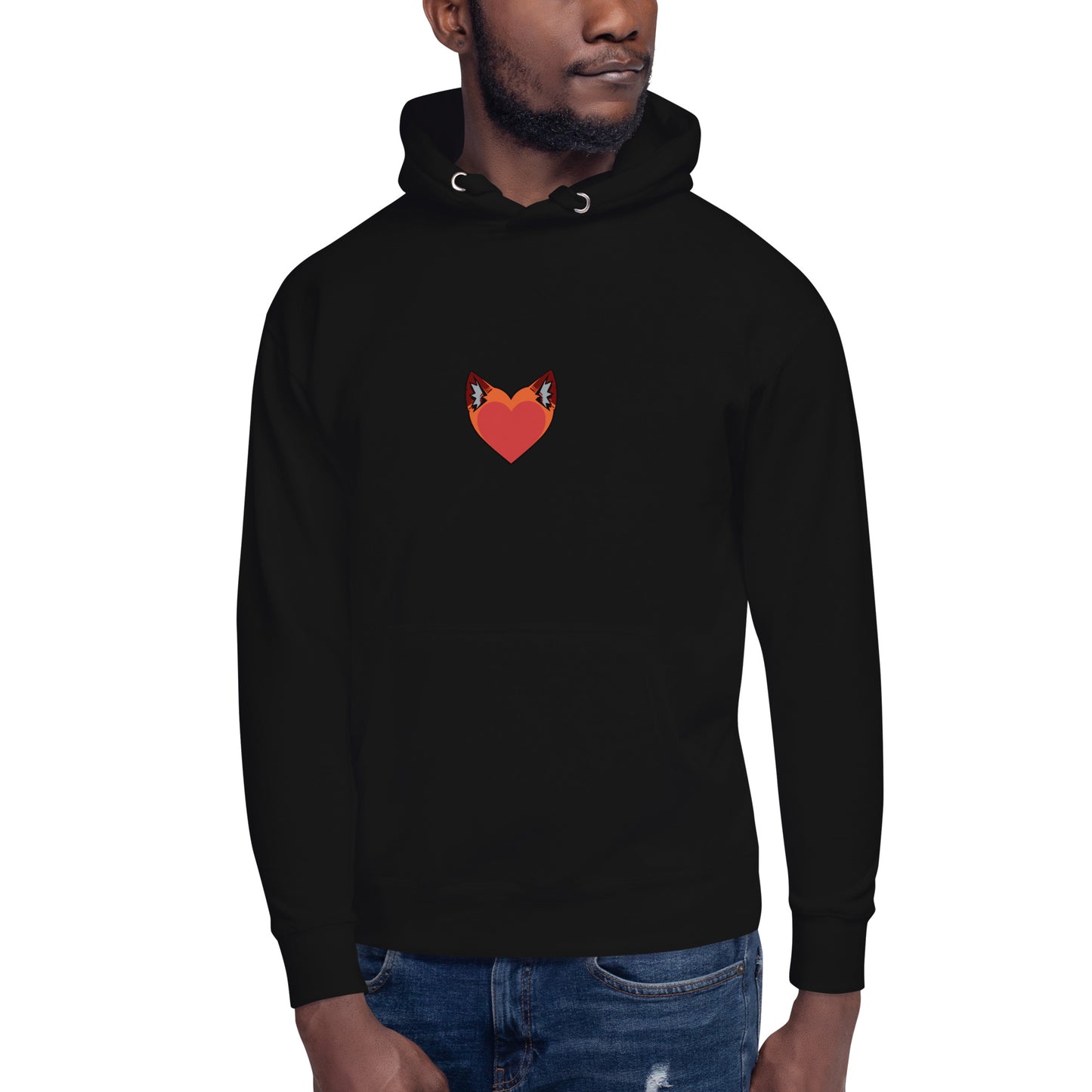 Foxy Heart Unisex Hoodie