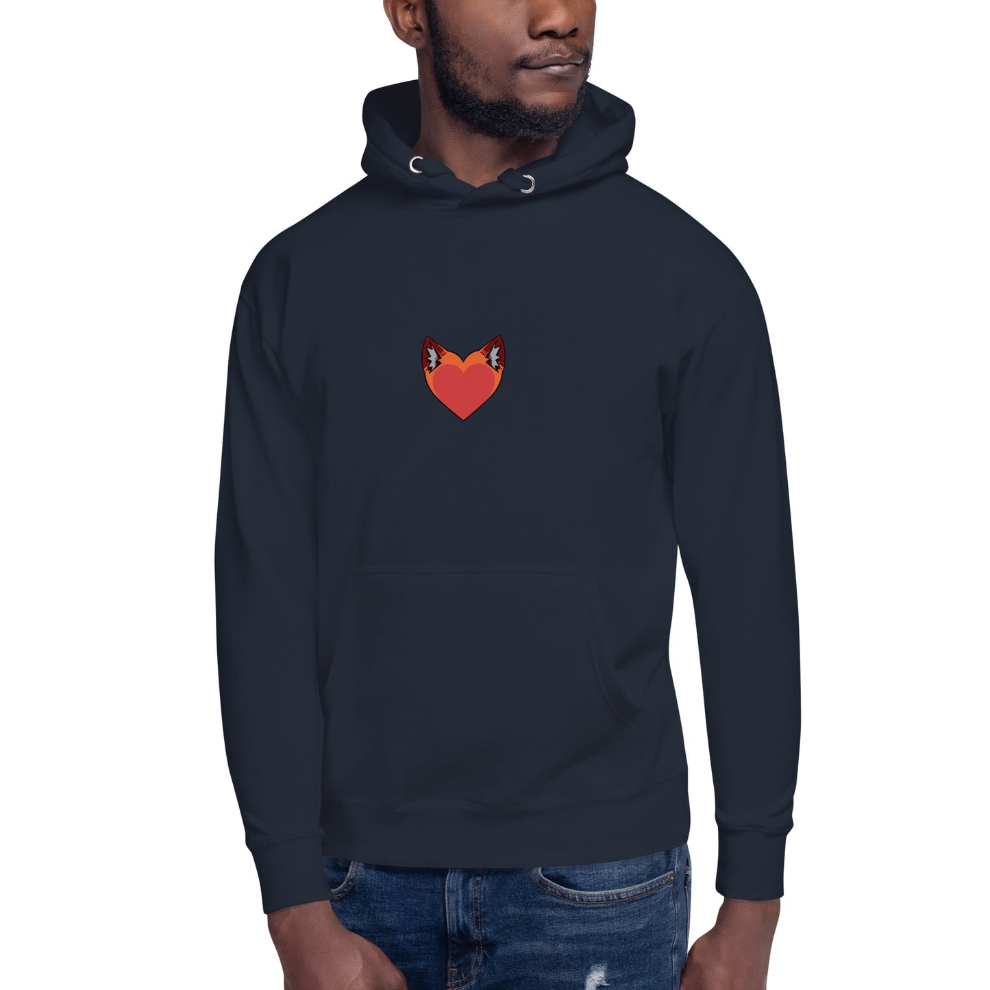 Foxy Heart Unisex Hoodie