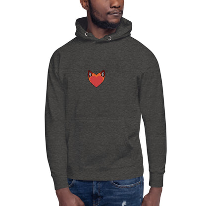 Foxy Heart Unisex Hoodie